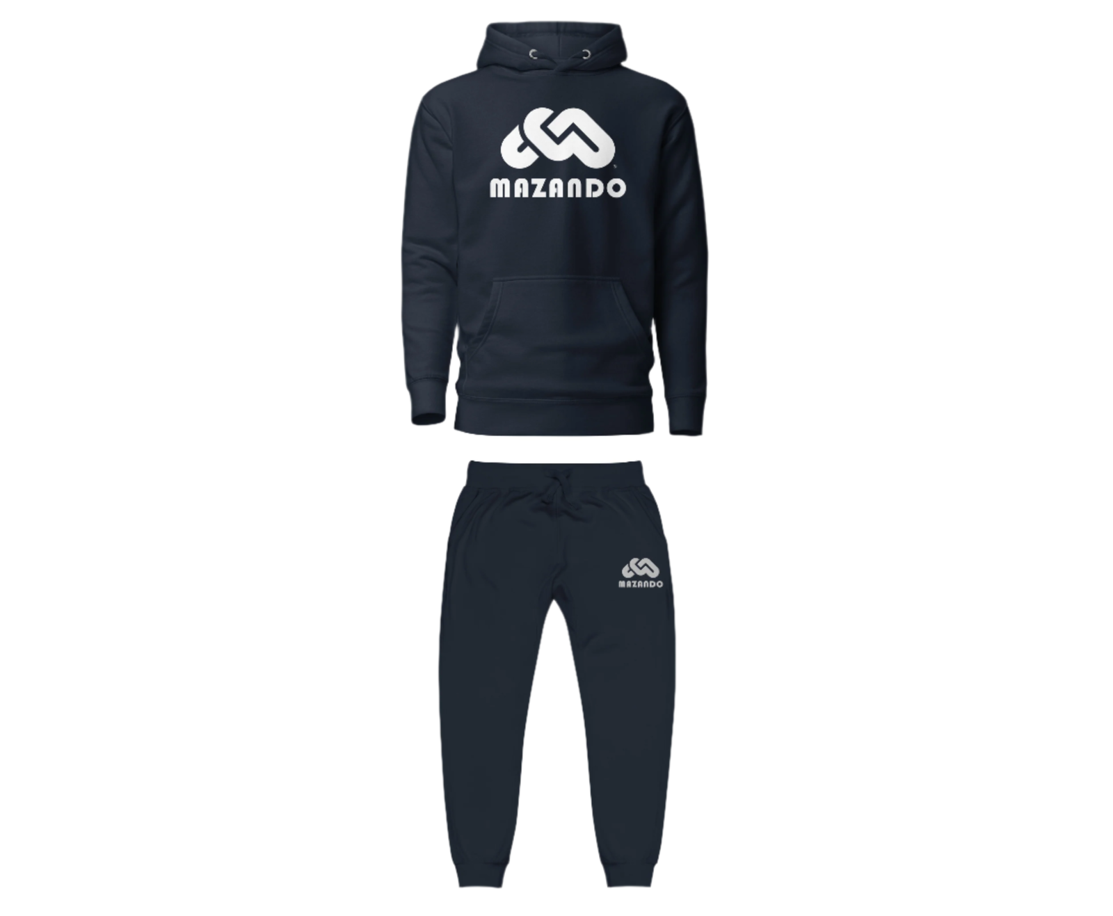 NAVY Hoodie & Sweatpants suit