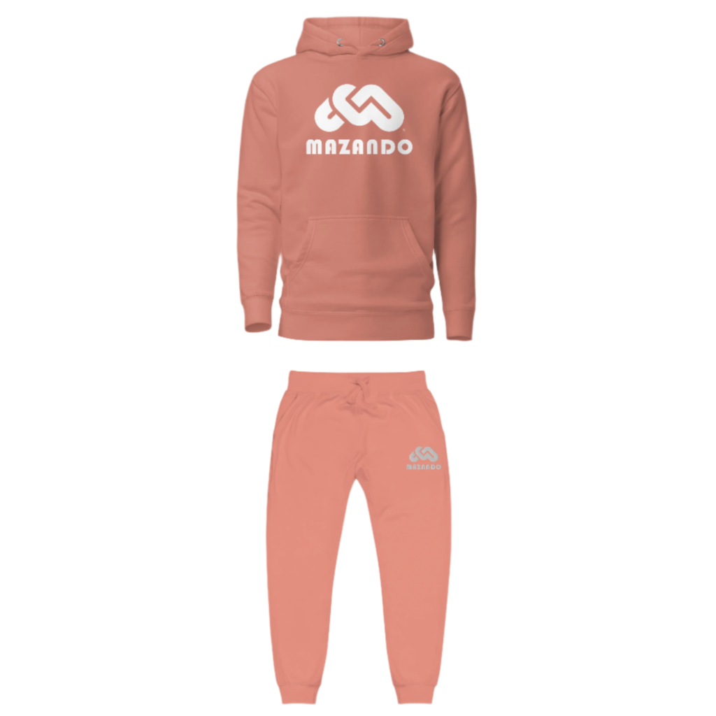 DUSTY ROSE Hoodie & Sweatpants Suit