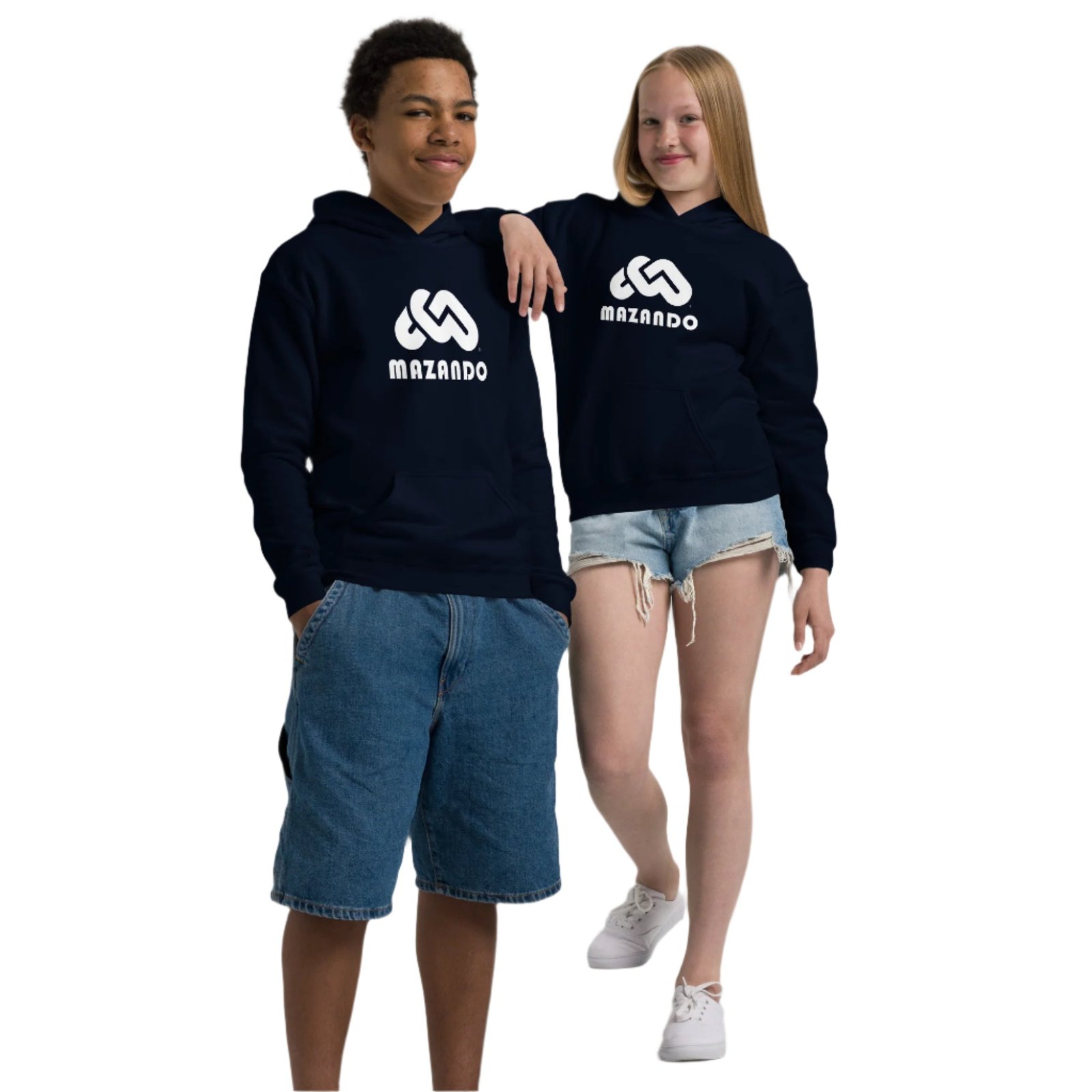 Youth heavy blend hoodie - Image 3